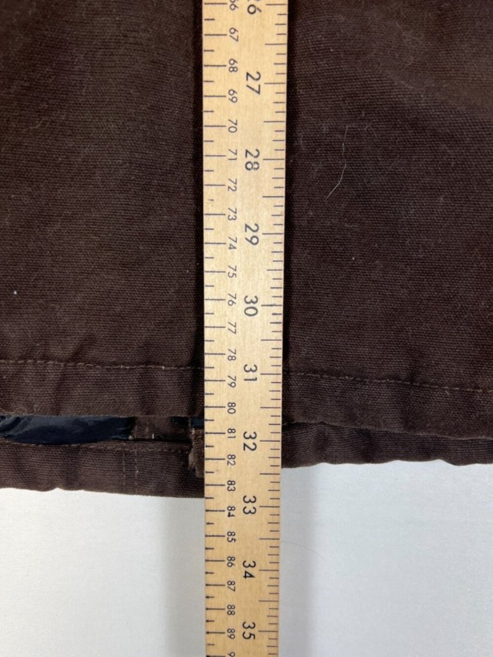 Carhartt Men 4XL Regular C26 DKB Arctic Traditional Coat Duck Canvas Brown Quilt - Picture 8 of 10